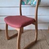 chaises traineau style Baumann rénovés tapisserie toulouse