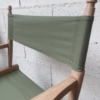 chaises réalisateurs rénovées kaki toulouse