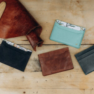 porte carte cuir atelier diy toulouse