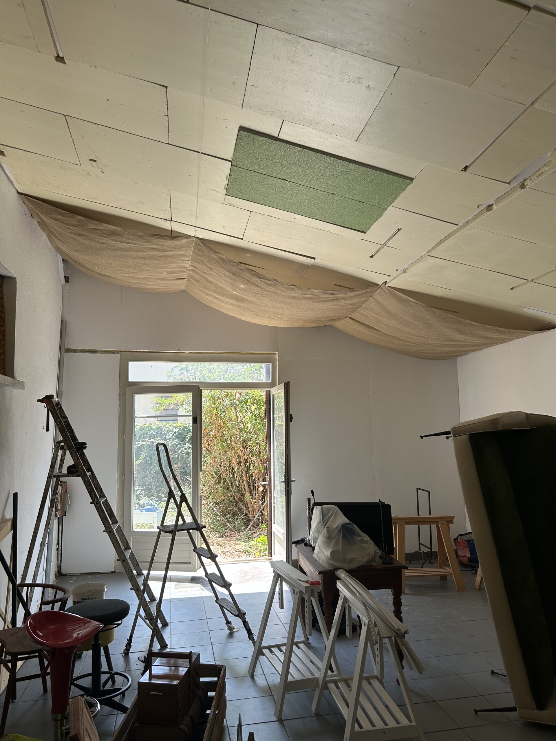 Déménagement de l'atelier cuir de Tiphaine Roux