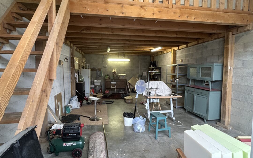 Déménagement de l'atelier cuir de Tiphaine Roux