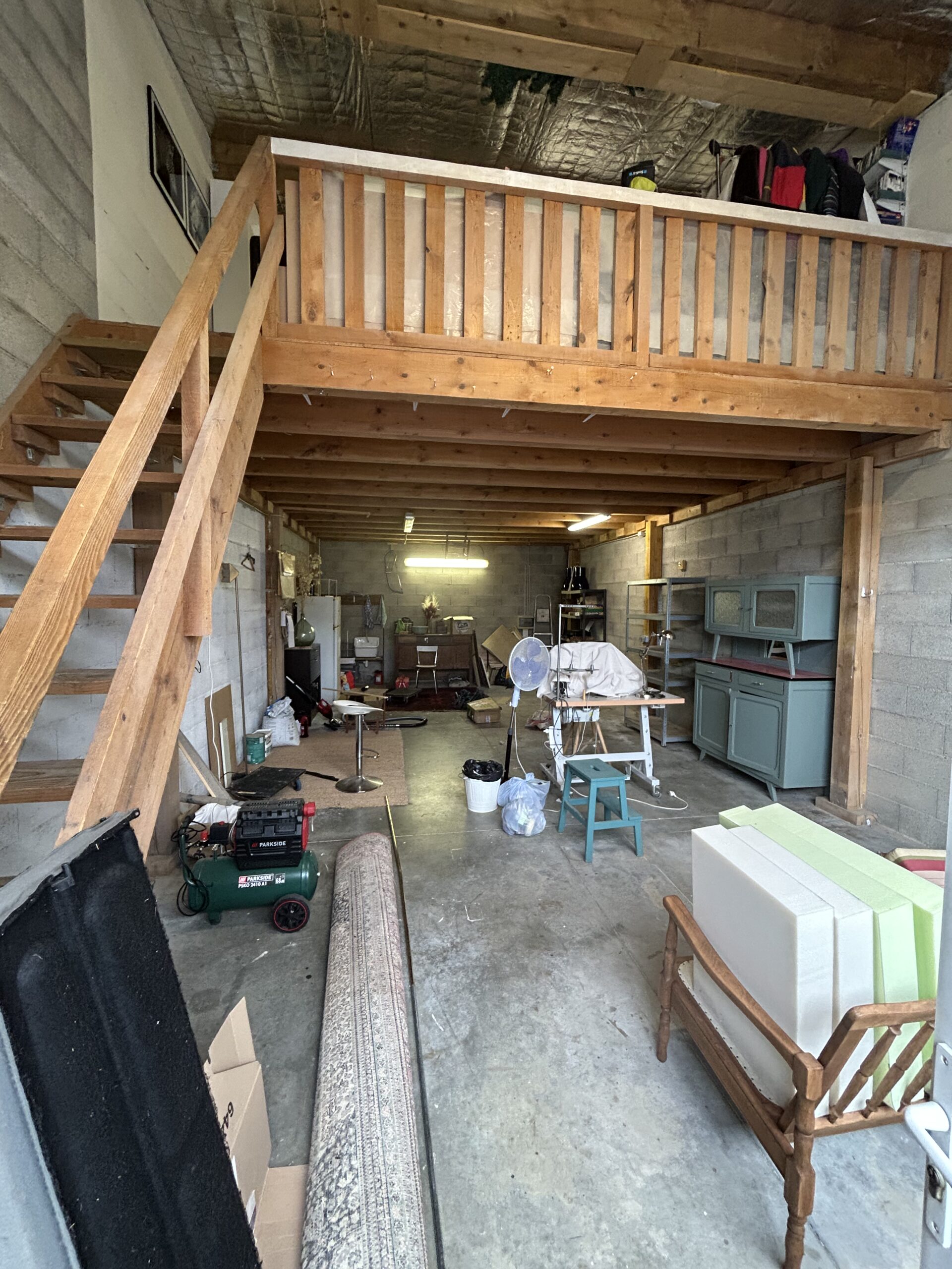 Déménagement de l'atelier cuir de Tiphaine Roux 
